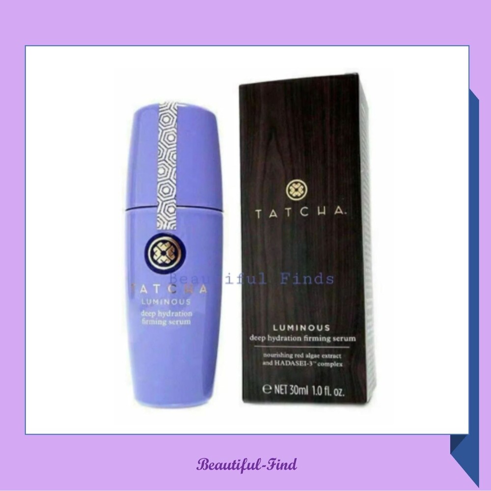 TATCHA LUMINOUS DEEP HYDRATION FIRMING SERUM 1oz SEALED NIB!